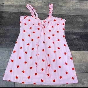 Shein 2XL strawberry dress.
